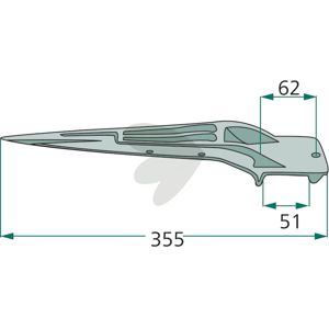 Bale spear - 536220 | Sagroparts