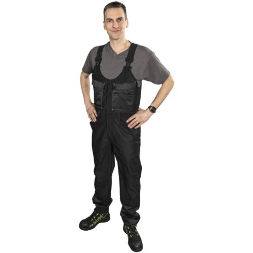 Dungarees Hamilton Black in the group Workwear / Clothing / Workwear at Sagro.se (PAT308)