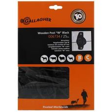 Long-Term Insulator (Black, 25 pcs)