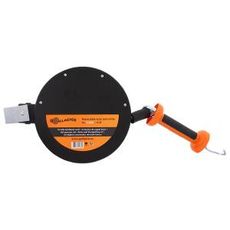 Reel with rewind (15m, white)