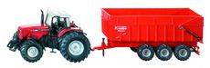 Massey Ferguson with Trailer 1:87