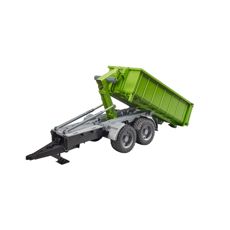 Unwinding trailer for tractors
