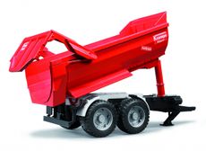 Krampe tandem halfpipe tipper trailer 1:16