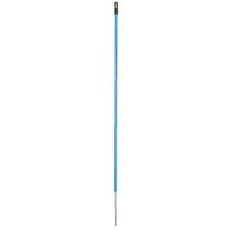 PVC Plastic Post Blue, 0.85M + 0.20M Point (10 pcs)