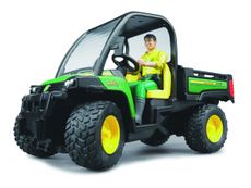 John Deere Gator 855D with driver 1:16