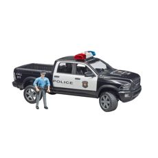 RAM 2500 Police Car with policeman