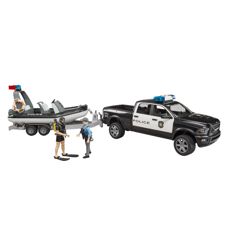 RAM 2500 police car