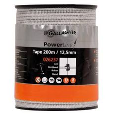 PowerLine tape 12.5mm (white, 200m)