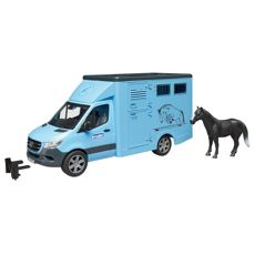 MB Sprinter horse transport with horse