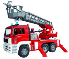 MAN Fire Truck with ladder, water pump, sound & light module 1:16
