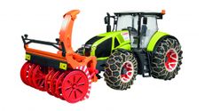 Claas Axion 950 with snow chains and snow blower 1:16