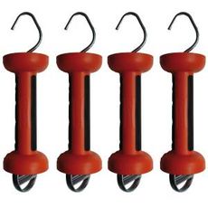 Soft touch gate handle, tape (orange) (4 pcs)