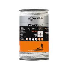PowerLine tape 12.5mm (white, 100m)