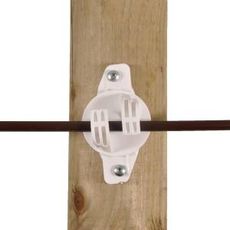 Long-term insulator white fits rope (175 pcs)