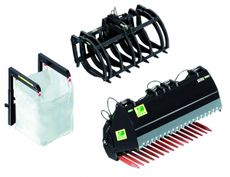 Accessory set for front loader set B black 1:32