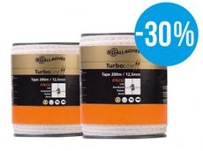 Duopack TurboLine tape 12.5mm white 2x200m