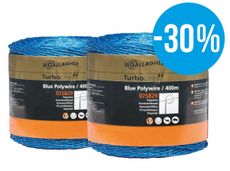 Duopack TurboLine Polywire blue 2x400m