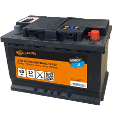 Premium Lead Battery 12V/80Ah - 278x175x190