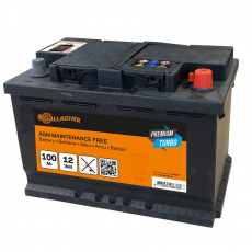 Premium Turbo Battery AGM 12V/100Ah - 353x175x190