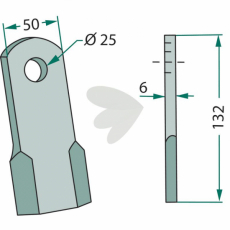 Flail Blade - 8487001