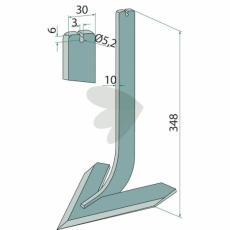 Harrow Tine with Blade - 405608