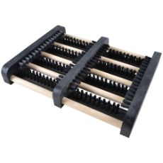 Shoe and boot brush