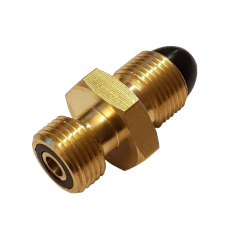 Bottle coupling DIN - POL German - Swedish LPG adapter