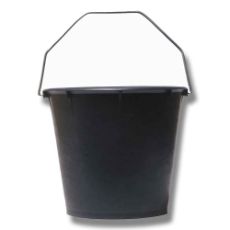 Calf bucket 7 liters black