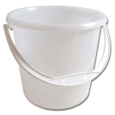Bucket 5 liters white