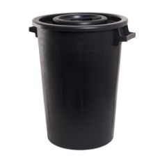 Barrel 75 liters with lid