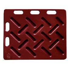 Drive plate 94 x 76 cm red