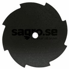 8-tooth metal blade