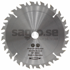 Hard metal saw blade