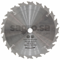 Hard metal saw blade