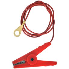 Connection cable + with clamp