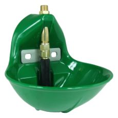 Plastic water cup Suevia mod. 10P, green