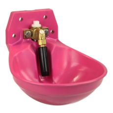Plastic water bowl Suevia 12P R20 pink