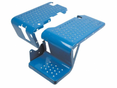 Footplate set for safe access and maximum support while you work.