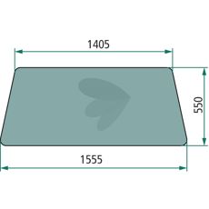 Windshield Fixed Cab
