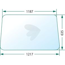 Windshield clear viewable
