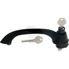 Door handle left fixed cab