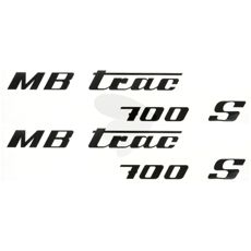 Decal Set Engine Hood MB Trac 700 S Left and Right Center Switch