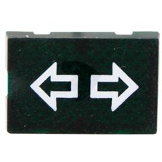 Lens for turn signal control, ensures correct display and functionality.