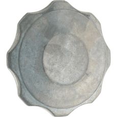Oil cap with thread