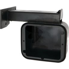 Durable lamp holder, designed to fit specific tractor models.