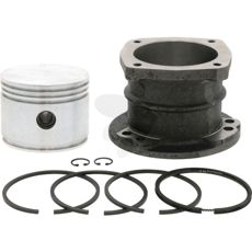 Compressor piston set 3-hole mounting 77 mm piston pin