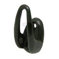 Clothes hooks made of durable material for easy organization and hanging.