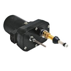 Wiper motor for fixed windshield