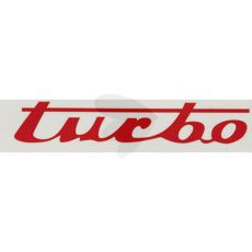 Turbo decal