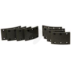 Brake Pad Set Thickness 11 mm Older version with rivets